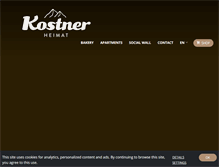 Tablet Screenshot of kostner.at